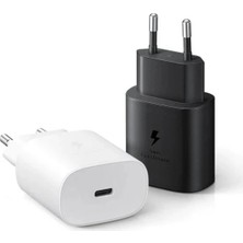 Samsung Galaxy A05 A05S A06 A07 A15 A16 A17 A23 A24 A25 A26 Uyumlu Süper Hızlı Şarj Adaptörü Başlık 25W Pd