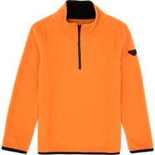 U.S. Polo Assn. Erkek Çocuk Bakır Yarım Fermuarlı Polar Sweatshirt 50313841-VR182