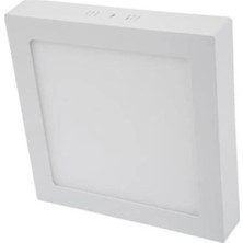 Cata CT-5272 25W Panel LED Armatür Beyaz Kare Sıva Üstü Işık Metal Kasa Beya Işık 6400k