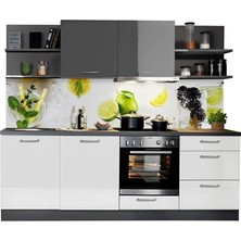 Tdesigno Irmak Mutfak 240 cm Tezgah Dahil Değil