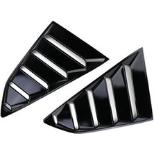 Camaro Yan Pencereler Için Gölgelik Parlak Siyah 2016-2023