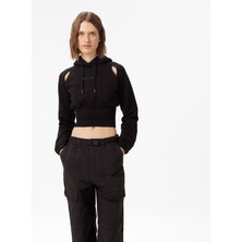 Unıted4 Classic Kadın Siyah Sweatshirt.syh