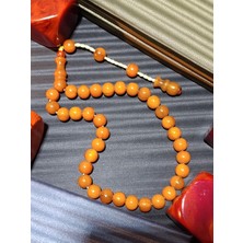 Çubuk Kehribar Tesbih Sarı Renk