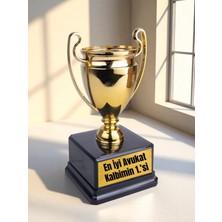 Avukata Doğum Günü Hediyesi Ödül Şampiyonluk Kupası Özel Hediye