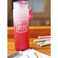 My Bottle Marka Cam Matara 420 Ml - Renk Seçenekli Mor