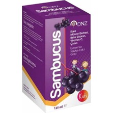 Lionesse DNZ Sambucus Kara Mürver Şurup 125 ml
