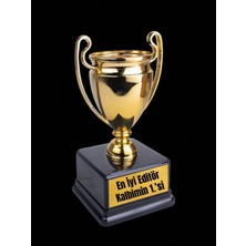 Editöre Doğum Günü Hediyesi Ödül Şampiyonluk Kupası Özel Hediye