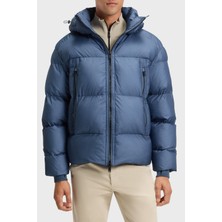Boss Kapitoneli Oversize Fit Çıkarılabilir Kapüşonlu Şişme Mont Erkek Mont 50543618 495