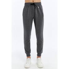 Axxel Erkek Gri Fermuar Cepli Paça Lastikli Eşofman ALT-P782