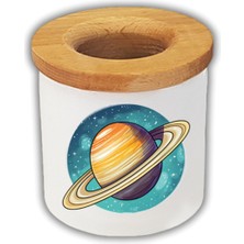 Satürn Temalı Kalemlik Kalem Kutusu