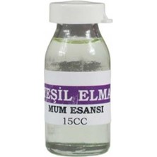 Mum Esansı  (Mum Koku Aromaları ) 15 cc  Yeşil Elma