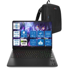 Hp Omen W16-AM0017NT Intel Core 7 240H 64GB Ddr5 8tb SSD Windows 11 Pro RTX5060 8gb Gddr7 16 Inc Wuxga (1920 x 1200) IPS 165HZ 3ms 400NITS 100% Srgb Gaming Laptop WBQ1Z0EAP42 + Zetta Çanta