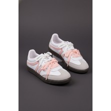 Muggo Etro Çift Bağcıklı Günlük Kadın Sneaker Spor Ayakkabı