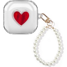 Microsonic Samsung Galaxy Buds Core Kılıf Heartfelt Transparency Şeffaf