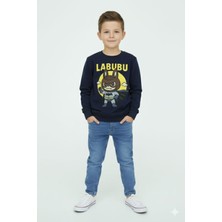 Erkek Takım Labubu Baskılı