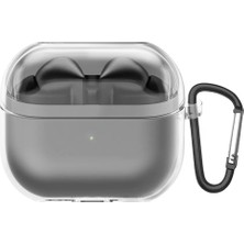 Microsonic Samsung Galaxy Buds 3 Fe Kılıf Transparent Clear Soft Şeffaf