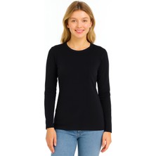 Uzun Kol Bisiklet Yaka Atlet Body