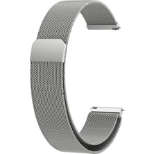 Microsonic Huawei Watch Gt 6 41MM Milanese Loop Kordon Gümüş