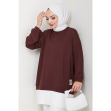 Arma Detay Piliseli Oysho Tunik 1627 - Acı Kahve