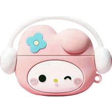 Microsonic Samsung Galaxy Buds 3 Fe Kılıf Cartoon Figürlü Silikon Crtn-Fgr-My-Mldy
