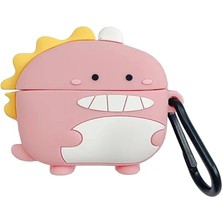 Microsonic Samsung Galaxy Buds 3 Fe Kılıf Cartoon Figürlü Silikon Crtn-Fgr-Ct-Dnzr-Pmb