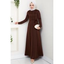 Akten Ipli Scuba Elbise 1619 - Kahve