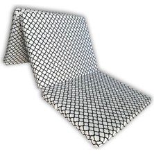 Katlanır Kamp Yatağı Çadır Yatağı Sünger Yatak Fermuarlı 70X180 cm 6 cm Küçük Alaçatı