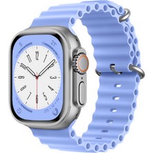 Nettech Apple Watch Series 41 mm Uyumlu Silikon Kordon