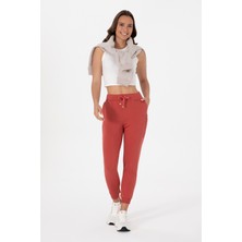U.S. Polo Assn. Kadın Kiremit Jogger Eşofman Altı 50307759-VR026