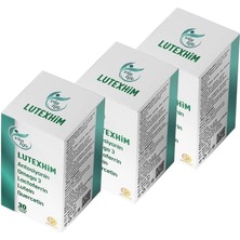 Lutexhim Lactoferrin, Antosiyanin, Omega 3, Quersetin, Lutein, Zeaksantin 30 soft jel - 3'lü
