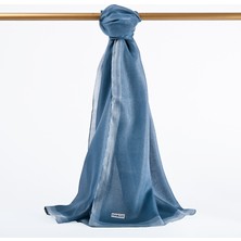 Çizgili Kehribar Şal