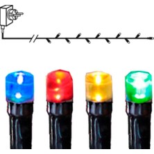 Eglo 410711 "serıe Led" 80 Ledli Dekoratif Aydınlatma Siyah Plastik Renkli Işık 800CM Uzunluğunda