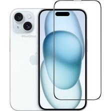 Iphone 15 Uyumlu Tam Kaplayan Darbeye Dayanıklı Kırılmaz Cam Seramik Ekran Koruyucu