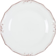 EKRU SERVİS TABAĞI 25CM