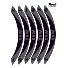 Rvell Mondial Wing Uyumlu Jant Şeridi Seti - 12 Parça ( Siyah - Gri ) 007
