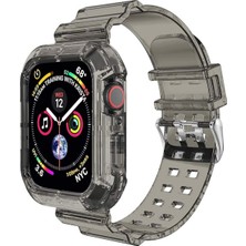 Nettech Apple Watch Seri 44/42 mm Uyumlu Kasa Korumalı Kordon