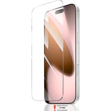 Evax iPhone 17 Pro Uyumlu Temperli Cam Ekran Koruyucu 0,26MM HD+ 9h Kalite Materyal