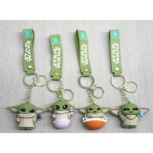 Baby Yoda Silikon Anahtarlık ALK4268 - Lisinya