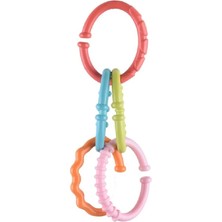Renkli Zincirler Kolay Kavranabilir Bebek Oyuncakları 8 Zincir