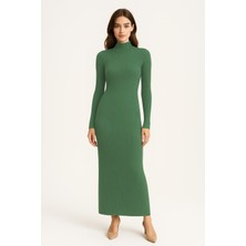 Kadın Uzun Triko Elbise