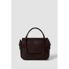 Dimple Retro El ve Çapraz Çanta Kahve