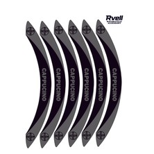 Rvell Arora Cappucıno Uyumlu Jant Şeridi Seti - 12 Parça ( Siyah - Gri ) 007