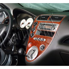 Honda Civic Type R Konsol-Torpido Kaplama 2001-2006 6 Parça Maun