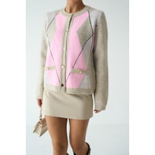 TH251014 Qustyle Yedi Düğmeli Hırka