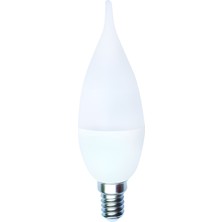 KES210 Ledli Kıvrık Buji Ampul — 7W / 595 Lm / 3000K / E14