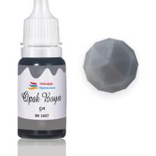 Epoksi Reçine Opak Boya Pigment Opak Epoksi Boyası 20 ml  Gri - 1407