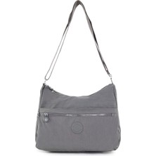 Sanmorris Kadın Suya Dayanıklı Kumaş 5 Gözlü Çapraz Askılı Okul Seyahat ve Omuz Çantası 3051