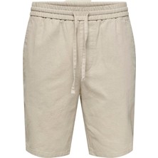 Onslınus 0007 Cot Lın Shorts Noos Erkek Gri Şort - 22024967