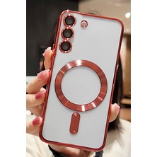 Samsung Galaxy A16 Kılıf Kamera Lens Korumalı Magsafe Şarj Destekli Renkli Yumuşak Kılıf