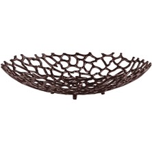 Eglo 429659 "kımıtsu" 45 cm Çapında Dekoratif Kahverengi Kase